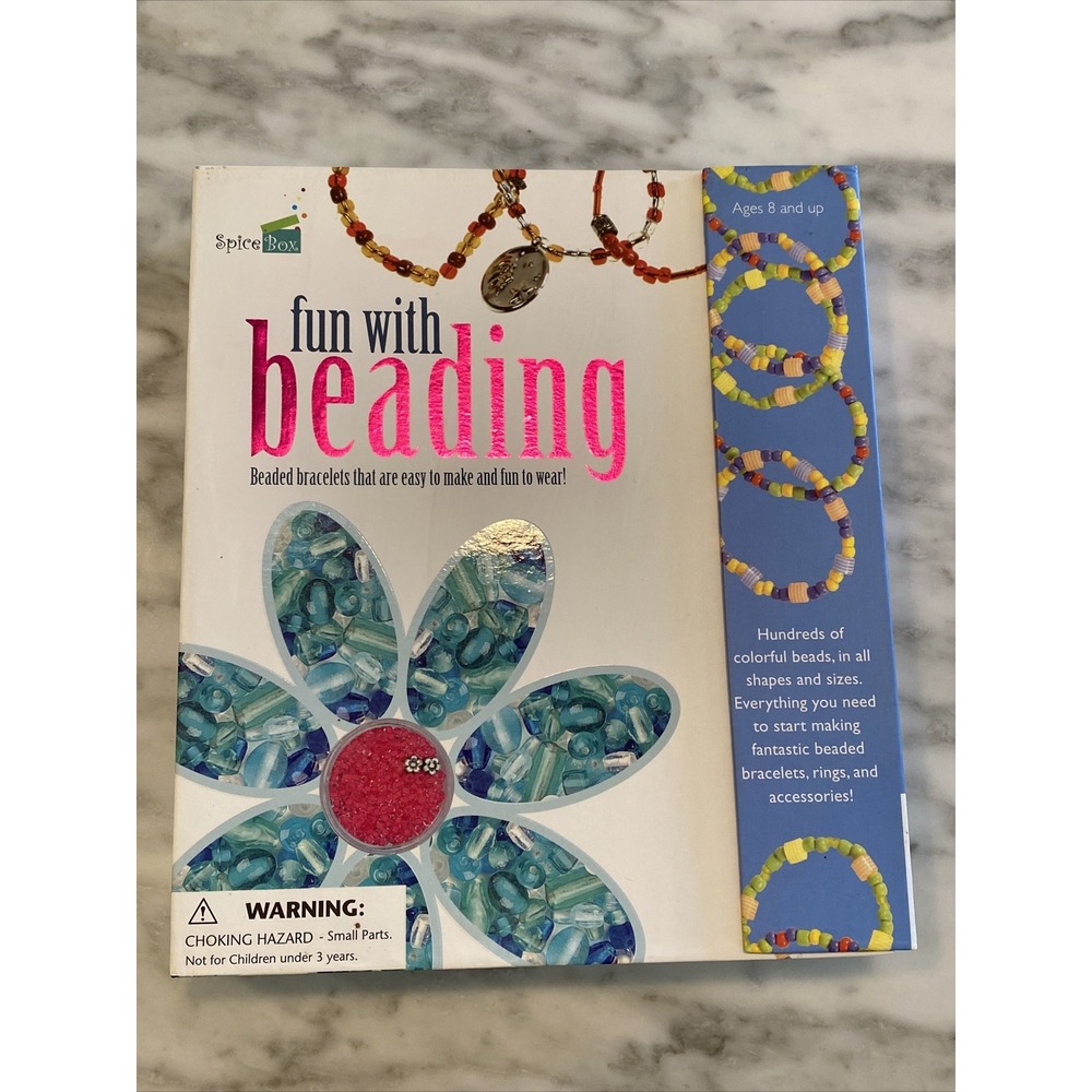 "Fun with Beading" A Bracelet Easily Made &  Enjoyable To Wear NIB 2012  Age 8 +